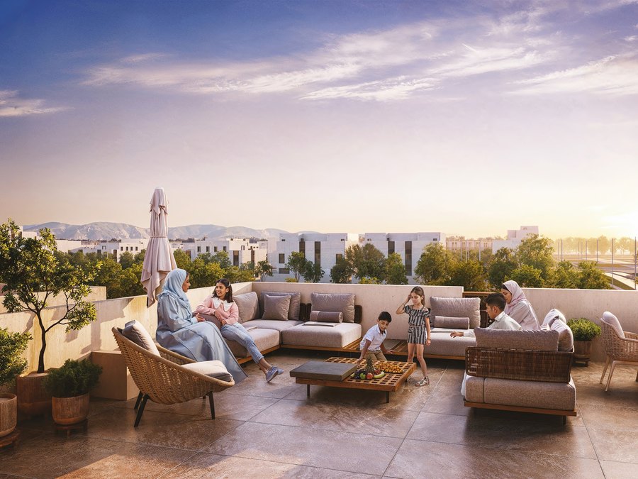 Roof terrace